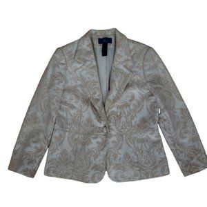 Brocade Ivory/White Blazer